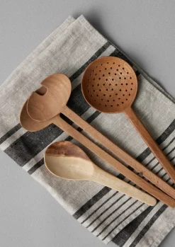 Kitchen|Tableware-TOAST Acacia Wood Serving Spoon NaturalWood
