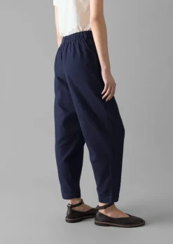 Workwear|Trousers-TOAST Alix Twill Trousers Indigo