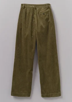 Cord|Workwear-TOAST Annie Organic Cord Full Length Trousers Barley
