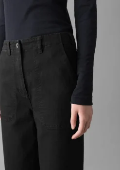 Denim|Jeans-TOAST Ashley Organic Cropped Jeans Black