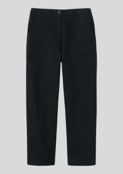 Denim|Jeans-TOAST Ashley Organic Cropped Jeans Black
