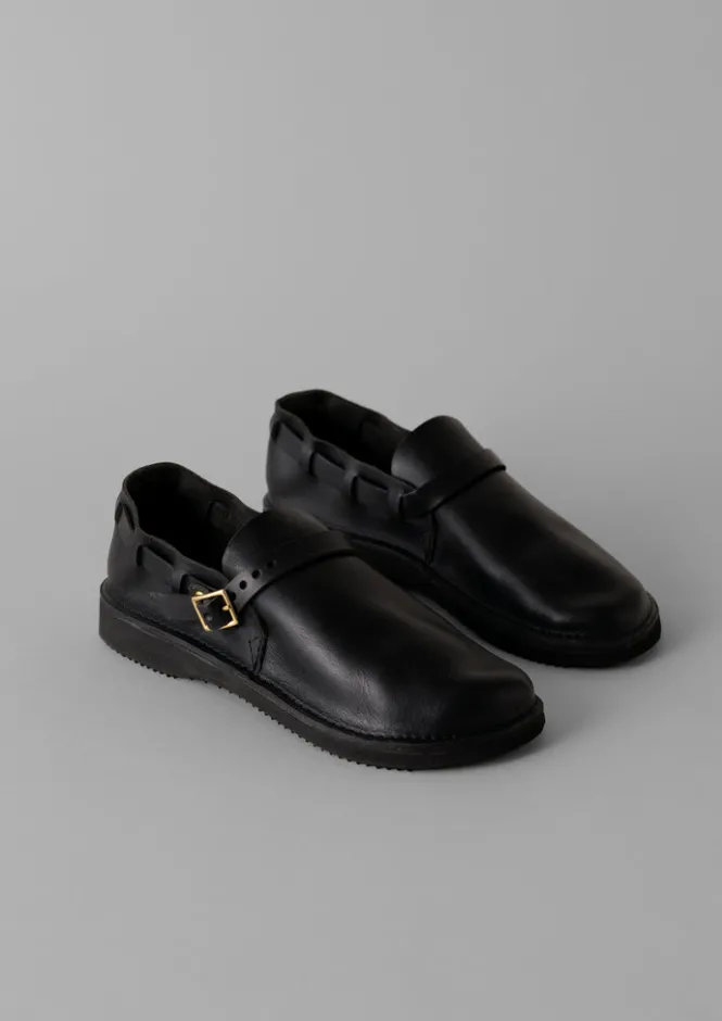 Shoes-TOAST Aurora Leather Shoes Black