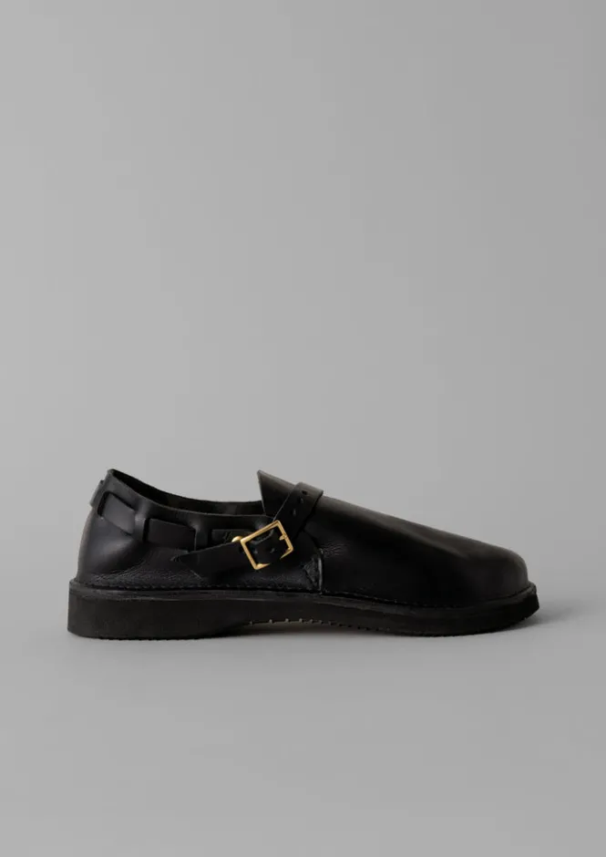 Shoes-TOAST Aurora Leather Shoes Black