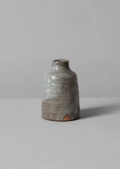 Decorative Pieces|Ceramics-TOAST Bert Jones Bottle Vase SpeckledGrey