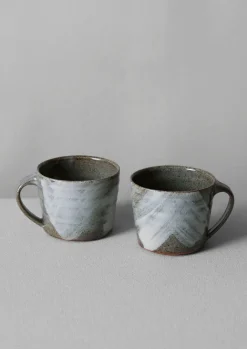Ceramics|Tableware-TOAST Bert Jones Brushstroke Mug SpeckledGrey