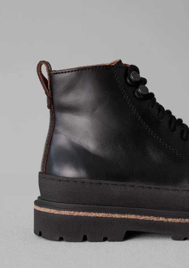Boots-TOAST Birkenstock Prescott Lace Up Boots Black