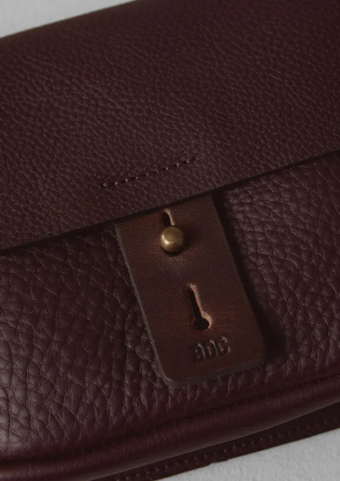 Bags & Belts-TOAST Bleu De Chauffe Mini Workwear Bag Burgundy