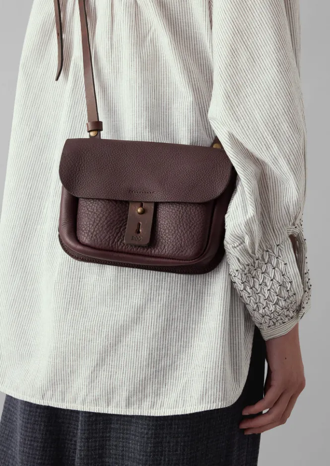 Bags & Belts-TOAST Bleu De Chauffe Mini Workwear Bag Burgundy