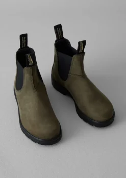 Boots-TOAST Blundstone Nubuck Chelsea Boots Forest