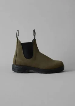 Boots-TOAST Blundstone Nubuck Chelsea Boots Forest