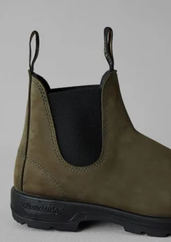 Boots-TOAST Blundstone Nubuck Chelsea Boots Forest