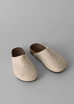 Slippers|Nightwear-TOAST Bosabo Felt Slippers Oatmeal
