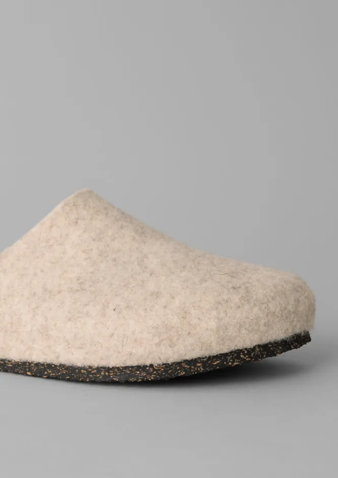Slippers|Nightwear-TOAST Bosabo Felt Slippers Oatmeal