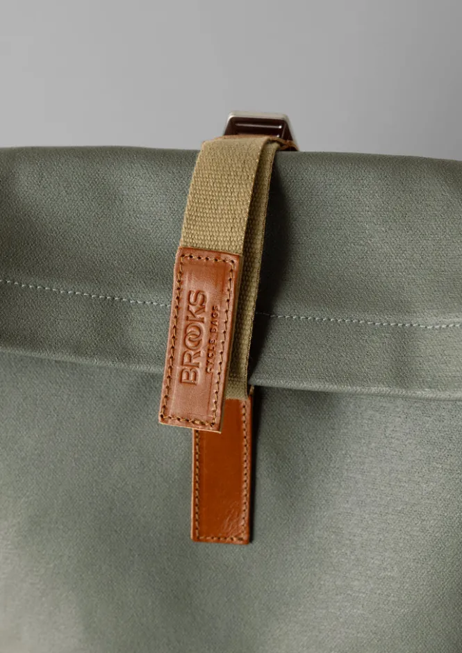Bags & Belts|Bags & Belts-TOAST Brooks England Pickwick Canvas Backpack Sage
