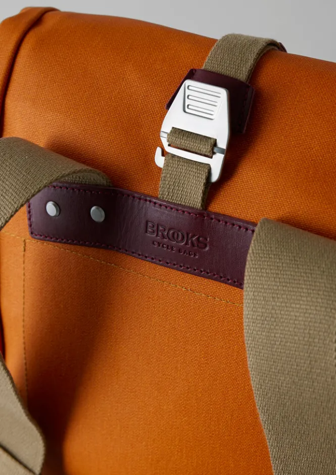Bags & Belts|Bags & Belts-TOAST Brooks England Pickwick Roll Top Backpack GooseBeak