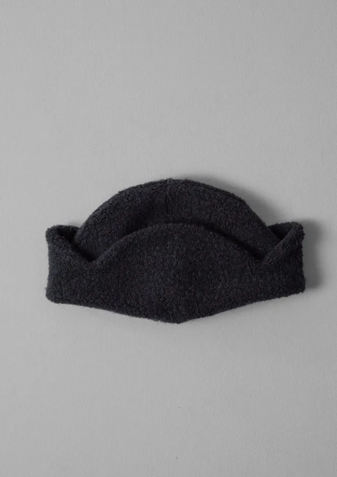 Hats, Scarves & Gloves-TOAST Cableami Wool Hat Navy