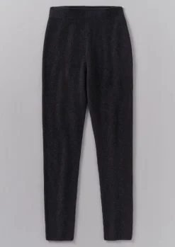 Cashmere|Loungewear-TOAST Cashmere Slim Leg Trousers Charcoal