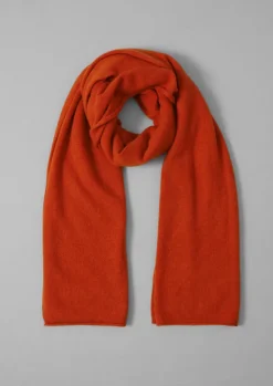 Hats, Scarves & Gloves|Cashmere-TOAST Cashmere Wool Wrap Scarf Pumpkin