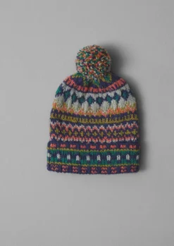 Hats, Scarves & Gloves-TOAST Chamula Hand Knit Hat BlueMulti