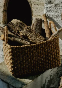 Baskets-TOAST Chatai Weave Hogla Storage Basket Natural