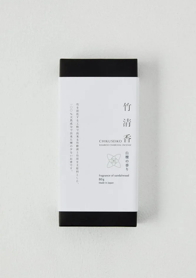 Bathroom|Candles & Holders-TOAST Chikuseiko Bamboo Charcoal Incense Sandalwood