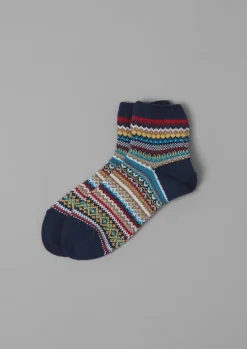 Socks & Tights-TOAST Chup Luz Organic Cotton Socks Navy