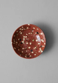 Ceramics|Tableware-TOAST Cortona Splatter Bowl Terracotta/Multi