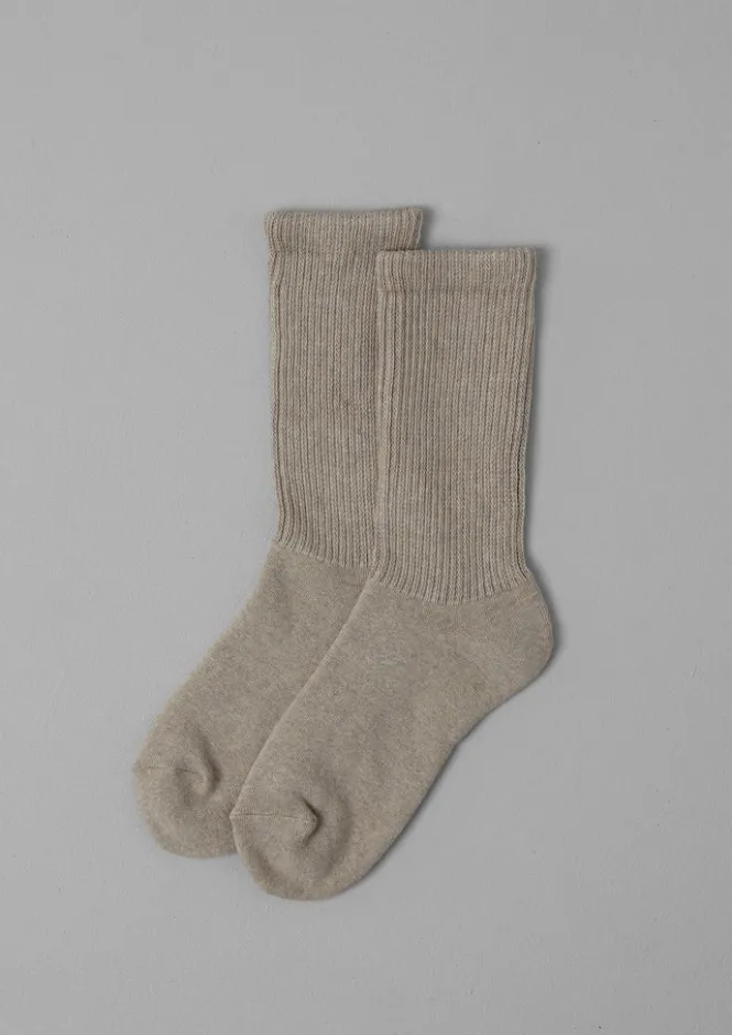 Socks & Tights-TOAST Decka Naturally Dyed Socks Grey