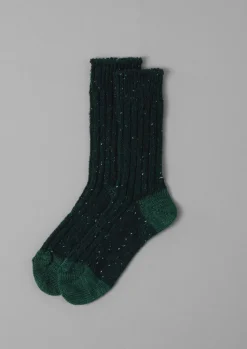 Socks & Tights-TOAST Decka Wool Socks Green