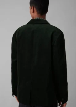 Cord|Coats & Jackets-TOAST Easy Tailored Organic Cord Jacket MineralGreen