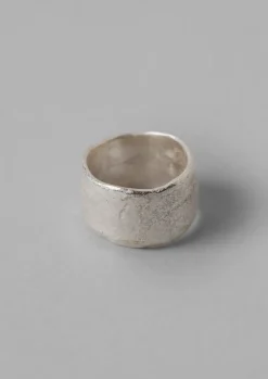 Jewellery-TOAST Emily Nixon Sculptural Rock Ring Silver