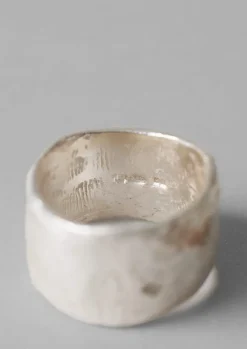 Jewellery-TOAST Emily Nixon Sculptural Rock Ring Silver
