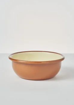 Outdoor|Kitchen-TOAST Enamel Bowl Cumin/Cream