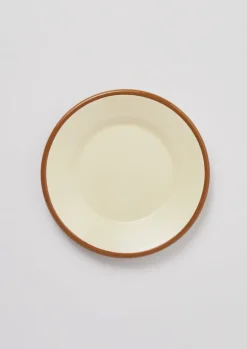 Outdoor-TOAST Enamel Plate Cumin/Cream