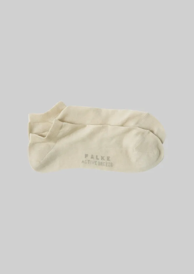 Socks & Tights-TOAST Falke Active Breeze Trainer Socks Stone