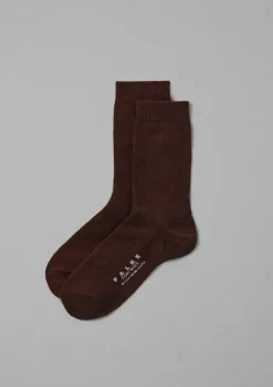 Socks & Tights-TOAST Falke Cosy Wool Socks Cinnamon