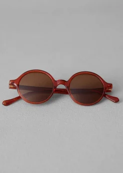 Sunglasses-TOAST Finlay and Co Argyll Sunglasses Cinnamon