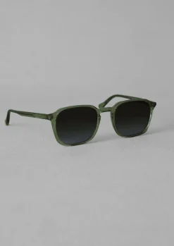 Sunglasses-TOAST Finlay and Co Chepstow Sunglasses BottleGreen