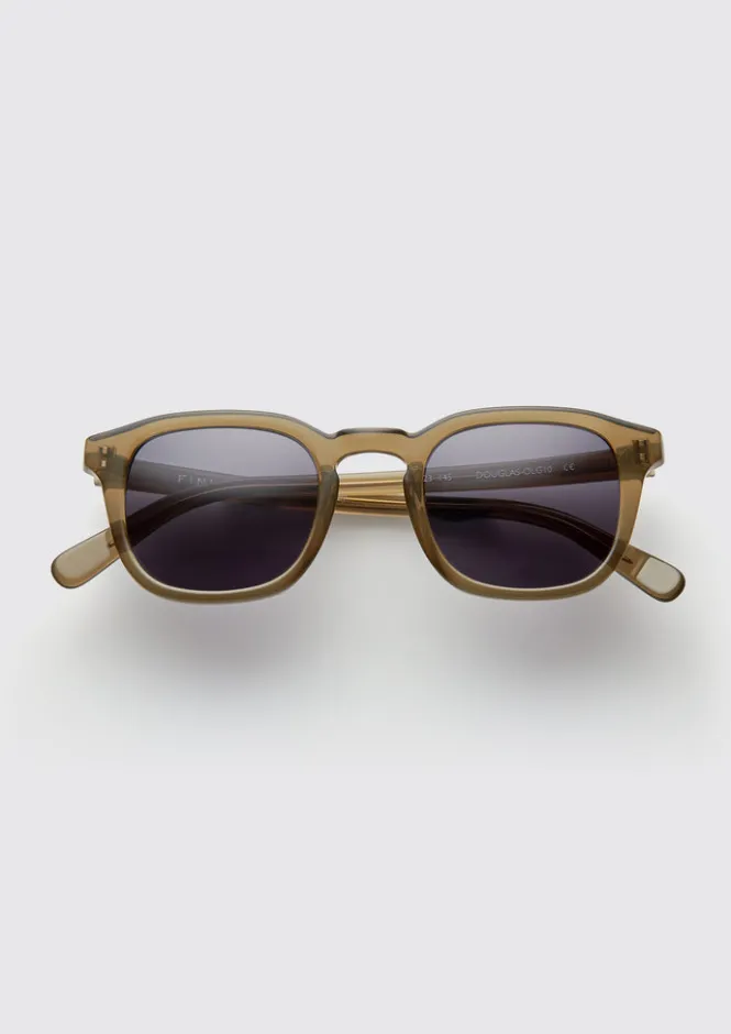 Sunglasses-TOAST Finlay and Co Douglas Sunglasses Olive