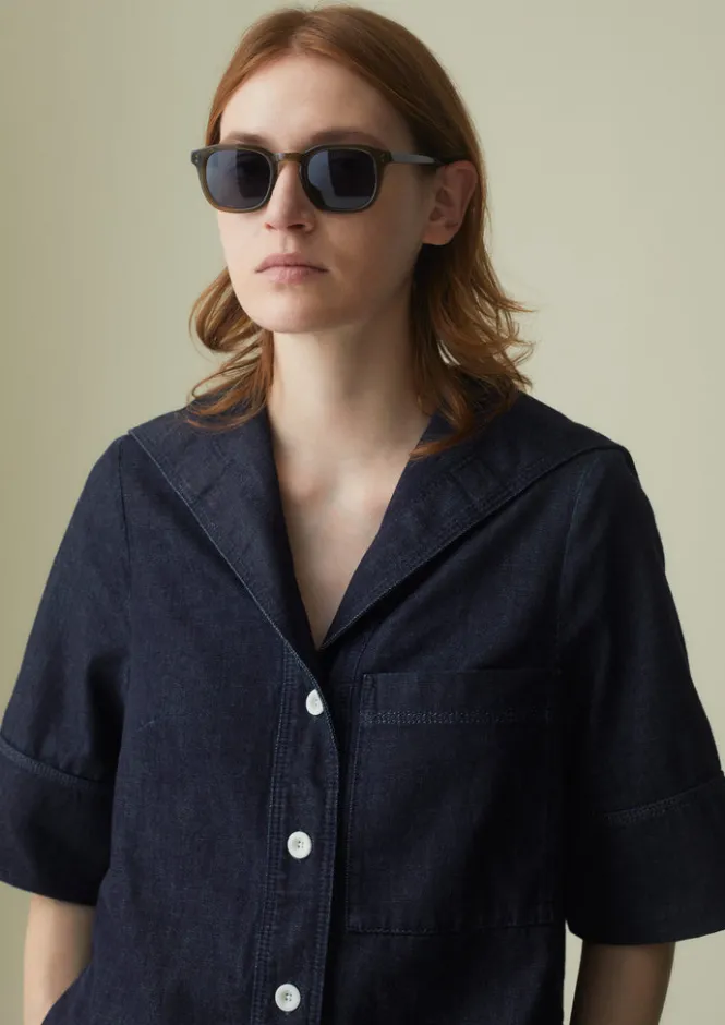 Sunglasses-TOAST Finlay and Co Douglas Sunglasses Olive