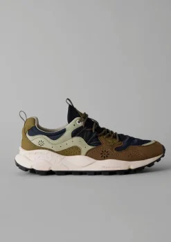 Trainers & Plimsolls-TOAST Flower Mountain Yamano Kaiso Trainers Navy/Sage