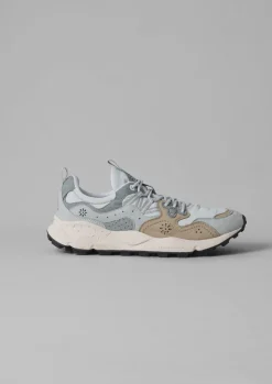 Trainers & Plimsolls-TOAST Flower Mountain Yamano Kaiso Panelled Trainers LightGrey