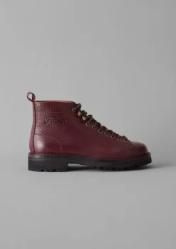 Boots-TOAST Fracap Leather Monkey Boots Chianti