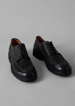 Shoes-TOAST Fracap Postman Shoes Black