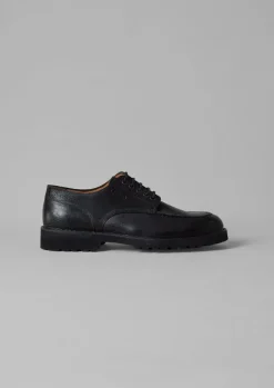 Shoes-TOAST Fracap Postman Shoes Black