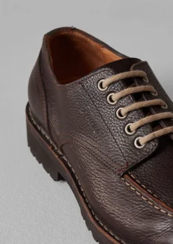 Shoes-TOAST Fracap Postman Shoes DarkBrown