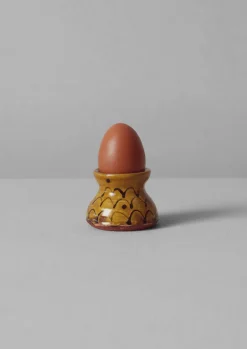 Ceramics|Kitchen-TOAST Frances Savage Egg Cup Set Honey/Terracotta