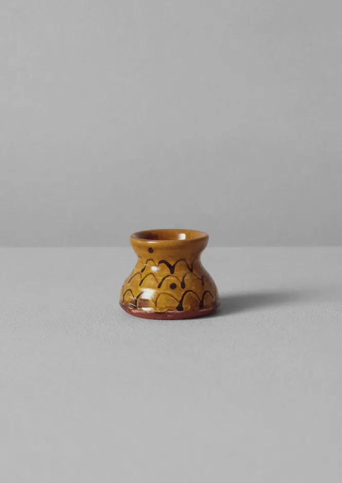 Ceramics|Kitchen-TOAST Frances Savage Egg Cup Set Honey/Terracotta