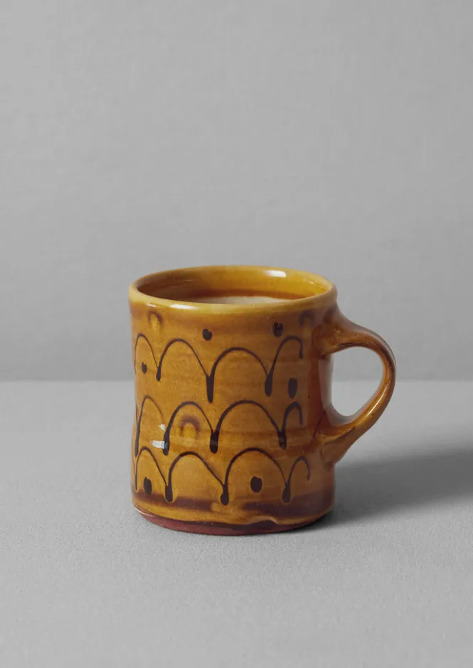 Ceramics|Tableware-TOAST Frances Savage Mug Honey/Terracotta