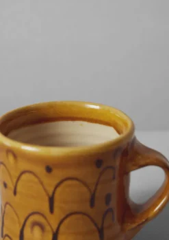 Ceramics|Tableware-TOAST Frances Savage Mug Honey/Terracotta